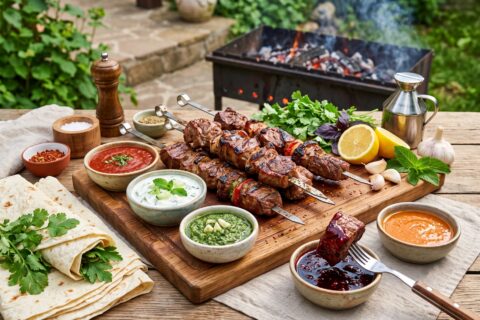 22 salsas originales para barbacoas: del tkemali de bayas al yogur ahumado