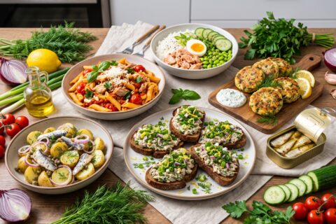12 recetas con pescado en conserva: mucho más que un acompañamiento para el puré de patatas