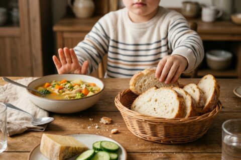 El niño siempre pide pan: ¿es una costumbre, falta de comida o motivo de alarma?