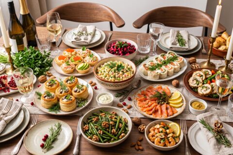 32 precocinados para tu mesa de fiesta que no arruinarán el sabor casero