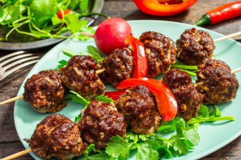 Albóndigas de ternera con panko